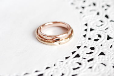 ふたりで作るナチュラルな結婚指輪♪