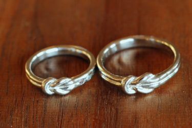 自分たちで作る結婚指輪♪