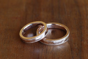 自分たちで作るカッコカワイイ結婚指輪♪