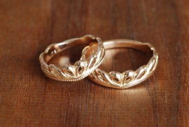 Seiオリジナルのティアラタイプの結婚指輪！完成♪