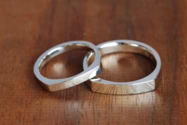 Seiオリジナル結婚指輪のオーダー完成ですよ♪