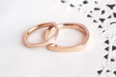 自分たちで作る結婚指輪♪完成！！