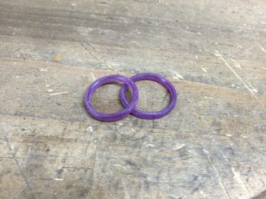 楽しく自分たちで作る結婚指輪♪制作中！！