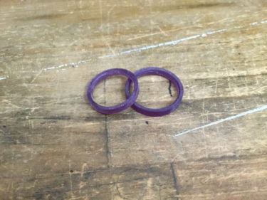 オーダーのシンプルな結婚指輪!製作中♪