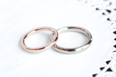 ふたりで作る結婚指輪♪