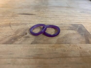 ふたりで仲良く作るペアリング♪