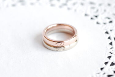 自分たちで作る結婚指輪♪